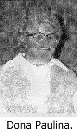 Paulina com comunidade